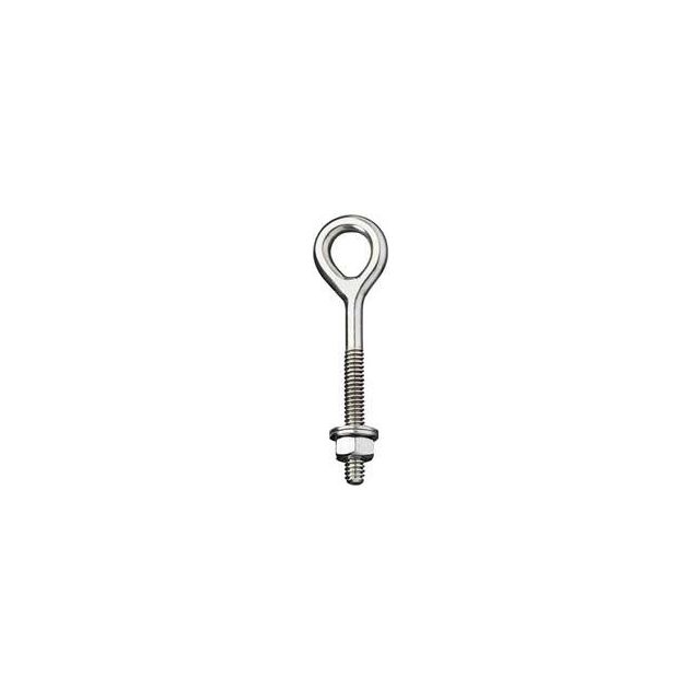 #10-24, Electropolished Finish, Stainless Steel Forged Eye Bolt MPN:RF157