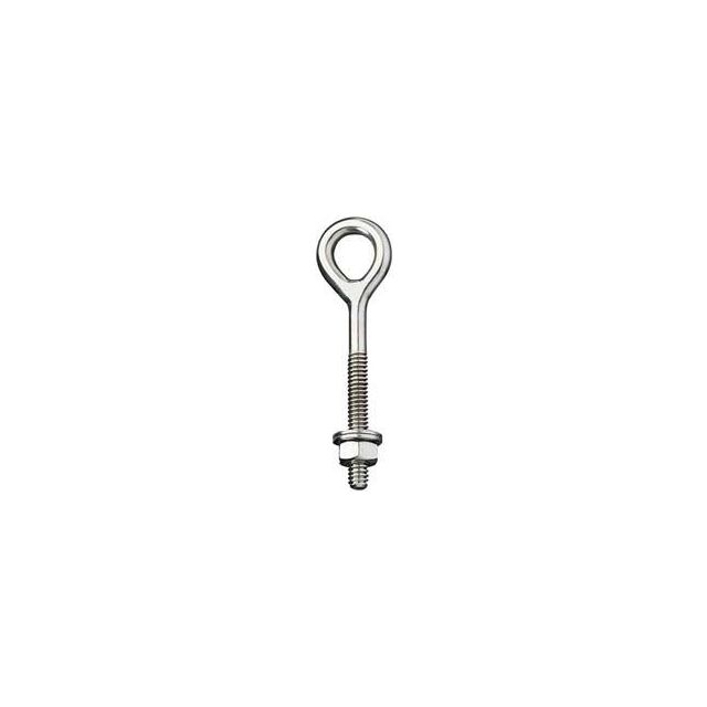 1/4-20, Electropolished Finish, Stainless Steel Forged Eye Bolt MPN:RF159