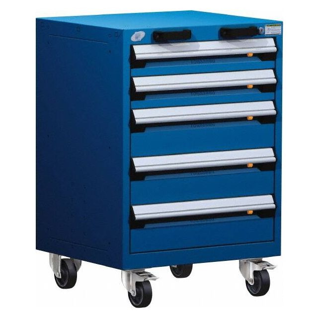 Steel Tool Roller Cabinet: 5 Drawers MPN:R5BCD-3055-055