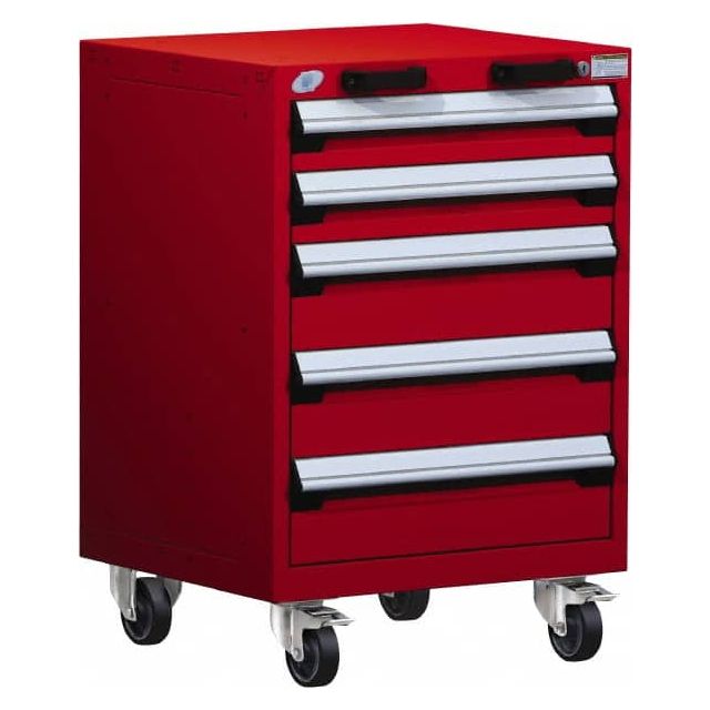 Steel Tool Roller Cabinet: 5 Drawers MPN:R5BCG-3055-055
