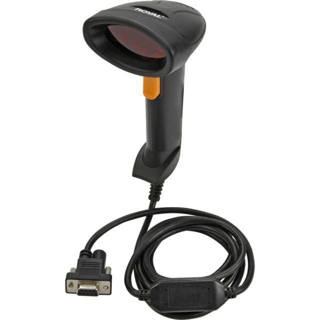 Royal PS700-LSR Barcode Scanner, 6inH x 2-3/4inW x 2-1/2inD, Black MPN:69145X