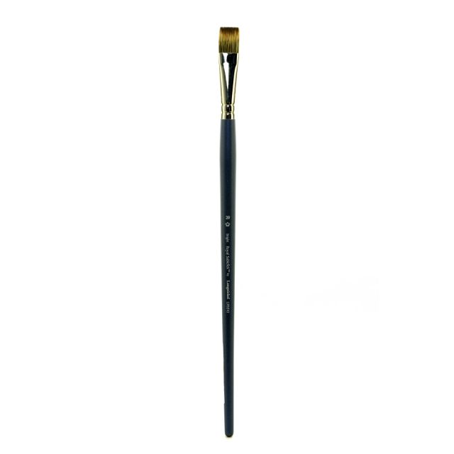 Royal & Langnickel Sabletek Long-Handle Paint Brush L95510, Size 20, Bright Bristle, Sable Hair, Blue (Min Order Qty 5) MPN:L95510-20
