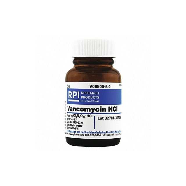 Vancomycin Hydrochloride 5g MPN:V06500-5.0