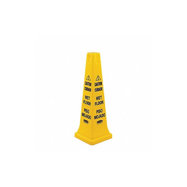 Safety Cone Yellow HDPE 36 in H MPN:FG627677YEL