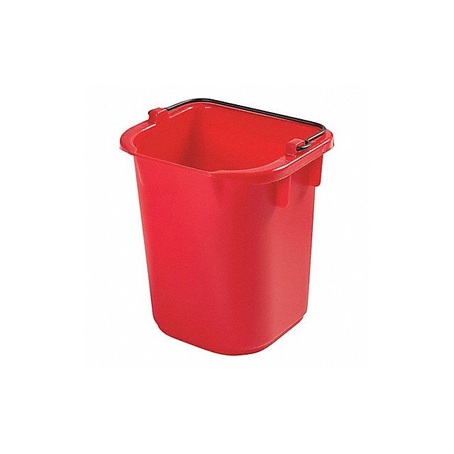 Disinfecting Pail 5 qt Red MPN:1857375