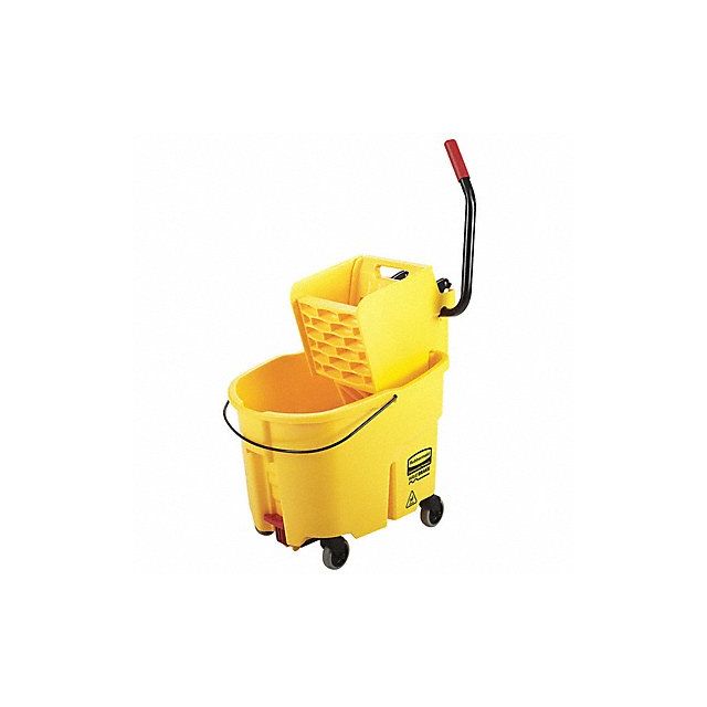 Mop Bucket and Wringer Yellow 8 3/4 gal MPN:2031764