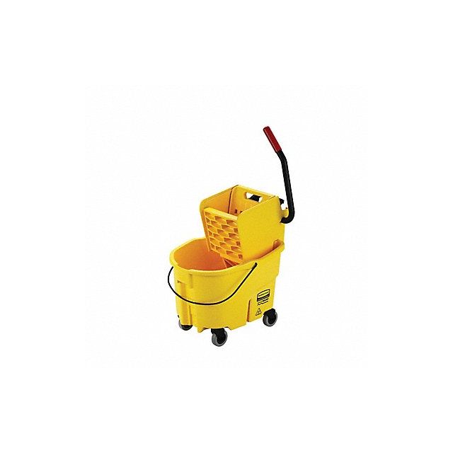Mop Bucket and Wringer Yellow 6 1/2 gal MPN:FG748000YEL