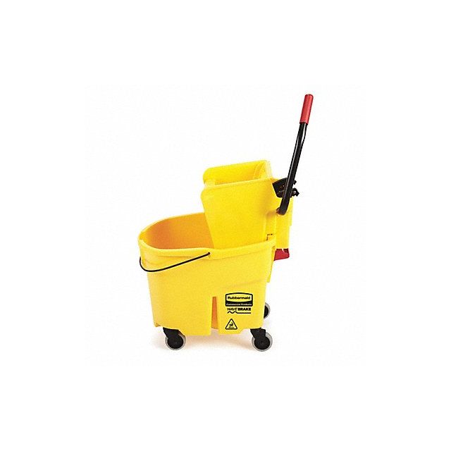 E4108 Mop Bucket and Wringer Yellow 8 3/4 gal MPN:FG758088YEL