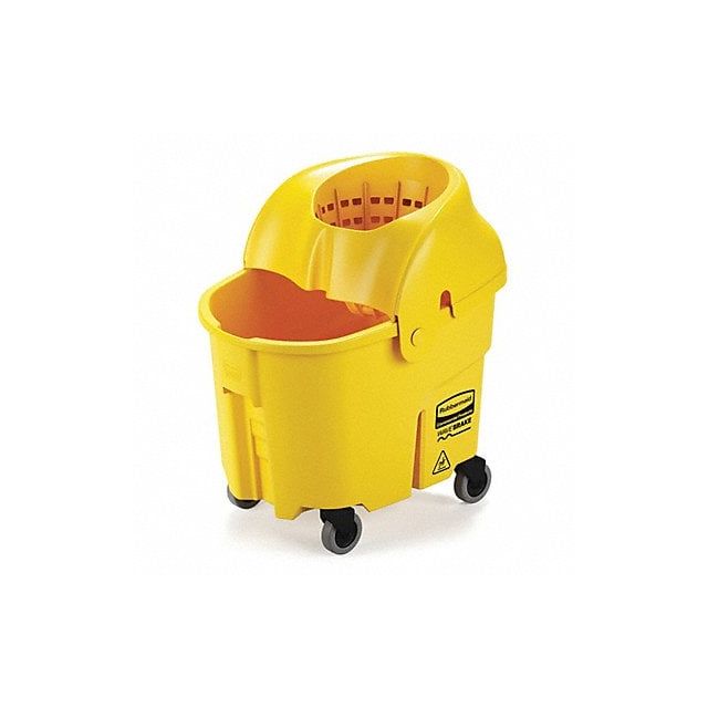 Mop Bucket and Wringer Yellow 8 3/4 gal MPN:FG759088YEL