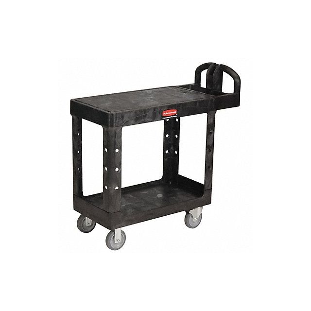 Utility Cart 500 lb Load Cap. Plastic MPN:FG450500BLA