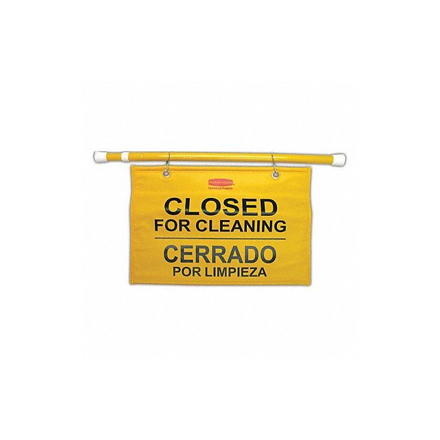 Safety Sign Closed for Cleaning MPN:FG9S1600YEL