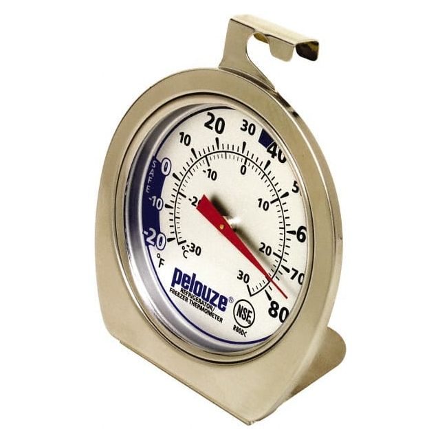 Cooking & Refrigeration Thermometers, Type: Refrigeration Thermometer, Minimum Temperature: -20 0F, Maximum Temperature (F): 80.0 0, 80, 80.0 0F, 80.0 0C MPN:FGR80DC