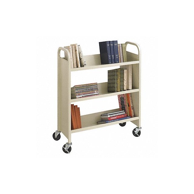 Book Cart Single Sided Steel Powder Coat MPN:5358SA