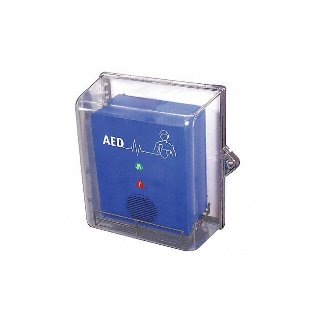 Defibrillator Storage Cabinet Poly Clear MPN:7531AED