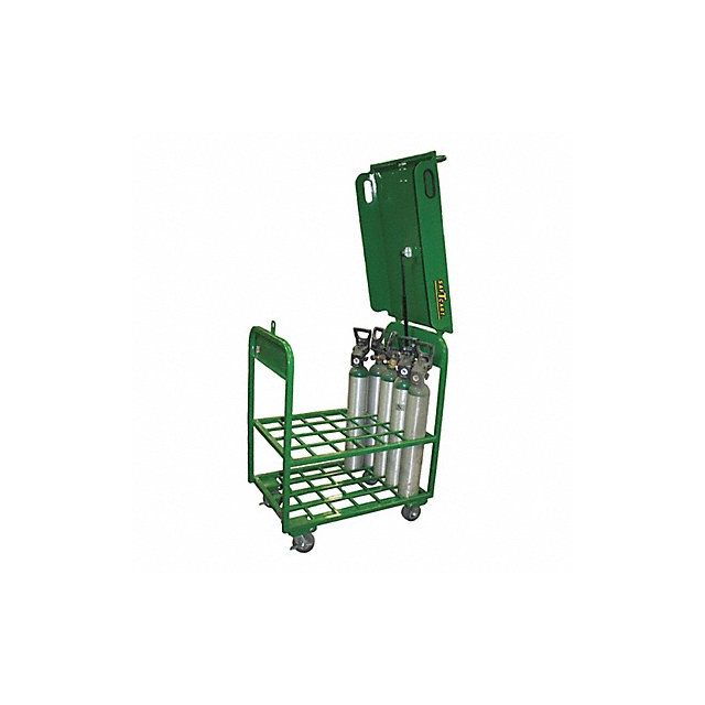 Medical Cart (4) Casters Lockable Top MPN:MDE-24-T
