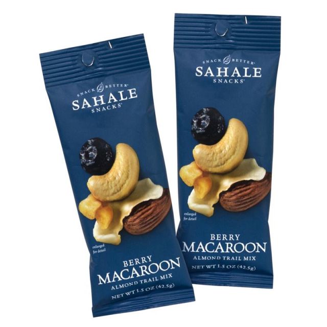 SAHALE Snacks Berry Macaroon Almond Trail Mix, 1.5 oz, 18 Count (Min Order Qty 2) MPN:621634