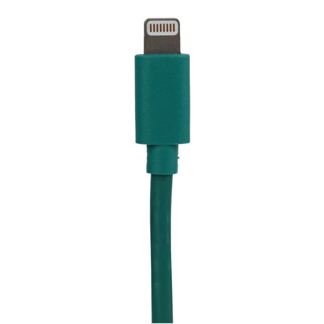 Vivitar OD1006 USB-A To Lightning Cable, 6ft, Teal (Min Order Qty 6) OD1006-TEAL Battery Accessories