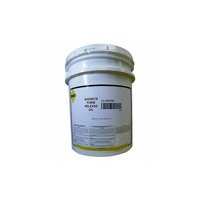 Form Release Oil Pail White 5 gal MPN:120044