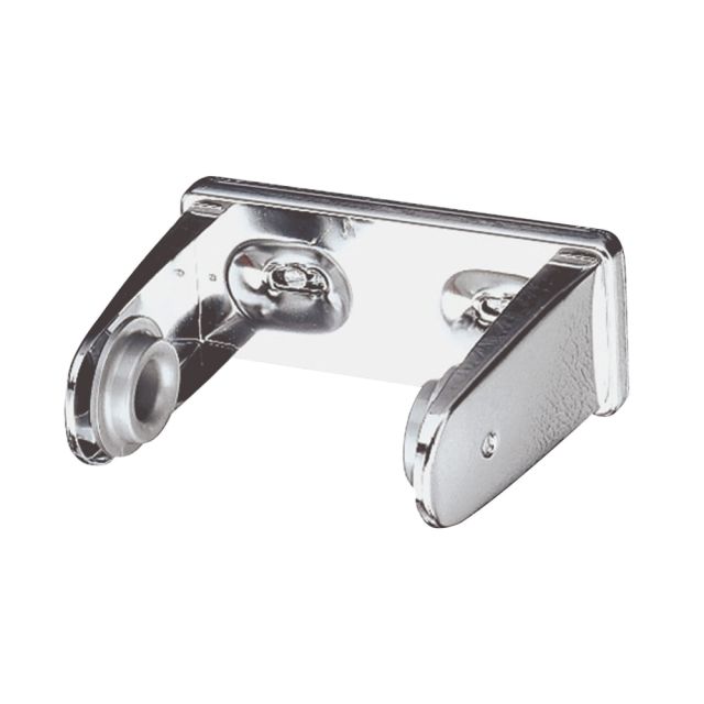 San Jamar 1-Roll Locking Toilet Tissue Dispenser, 2 3/4inH x 6inW x 4 1/2inD, Chrome (Min R200XC