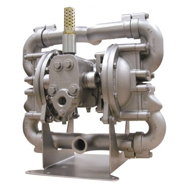 Air Operated Diaphragm Pump: Stainless Steel Housing MPN: