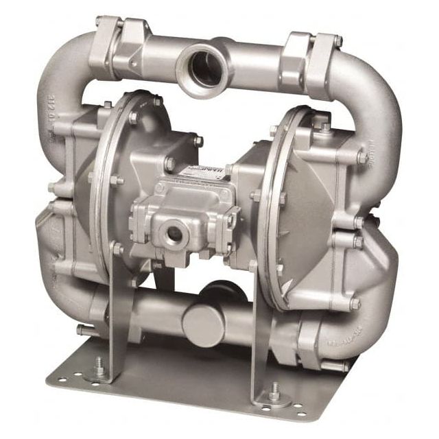 Air Operated Diaphragm Pump: Aluminum Housing MPN: