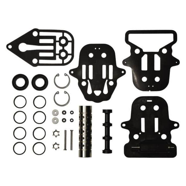 Diaphragm Pump Air Section Repair Kit: Includes Bumper, Gasket, O-Rings, Pilot Valve 476.228.000