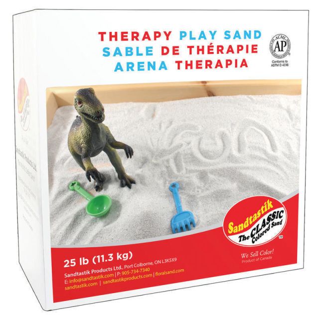 Sandtastik Therapy Play Sand, 25 Lb (Min Order Qty 3) SNDTHERAPY25 Sports Toys