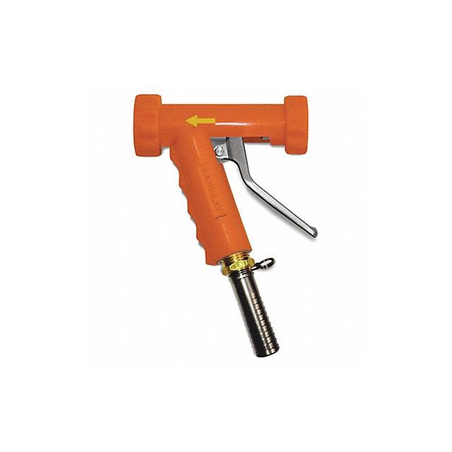 Spray Nozzle Safety Orange SS 6-1/4 L N8S20 Garden Hoses