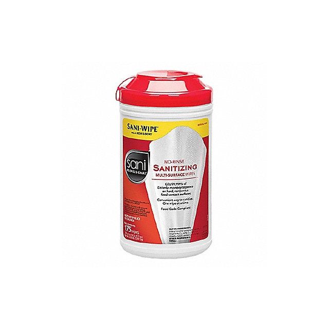 Sanitizing Wipes 175 ct Canister PK6 MPN:P66784