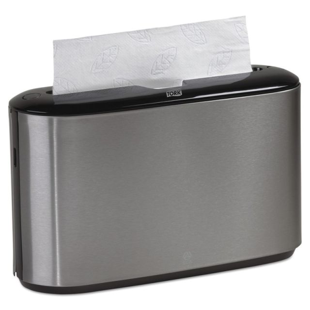 Tork Xpress Countertop Towel Dispenser, Black/Stainless Steel MPN:302030