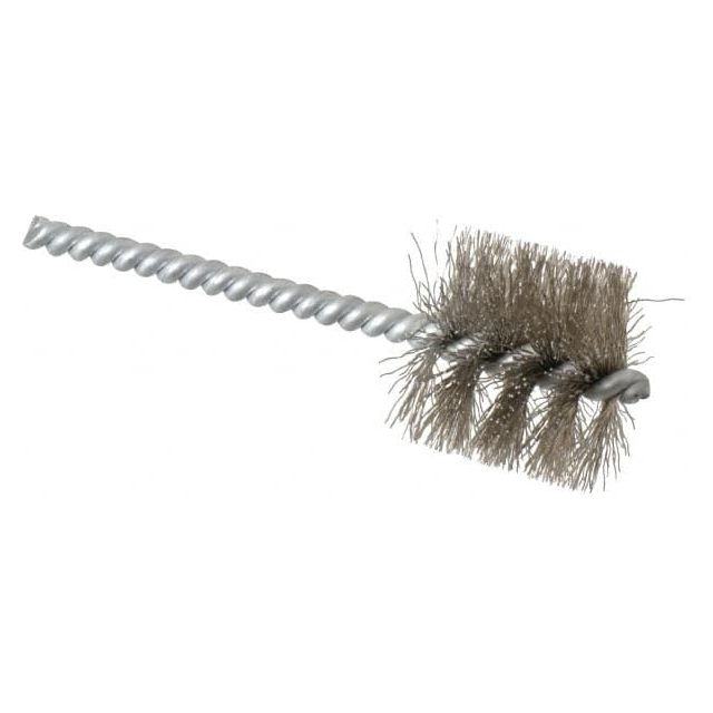 1 Inch Inside Diameter, 1-3/16 Inch Actual Brush Diameter, Stainless Steel, Power Fitting and Cleaning Brush MPN:08749-12