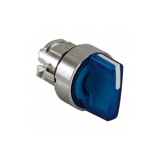 Illum Selector Switch 3 Pos 22mm Blue MPN:ZB4BK1363