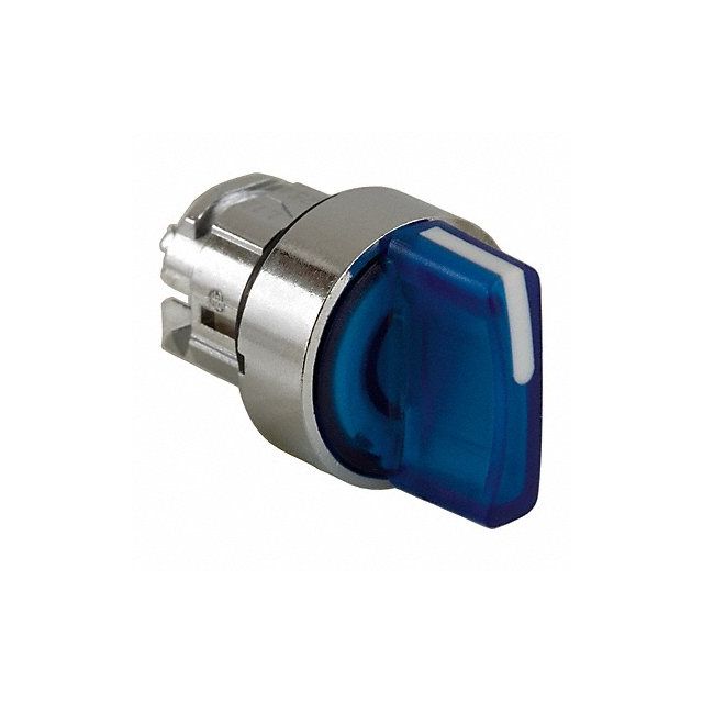 Illum Selector Switch 3 Pos 22mm Blue MPN:ZB4BK1563