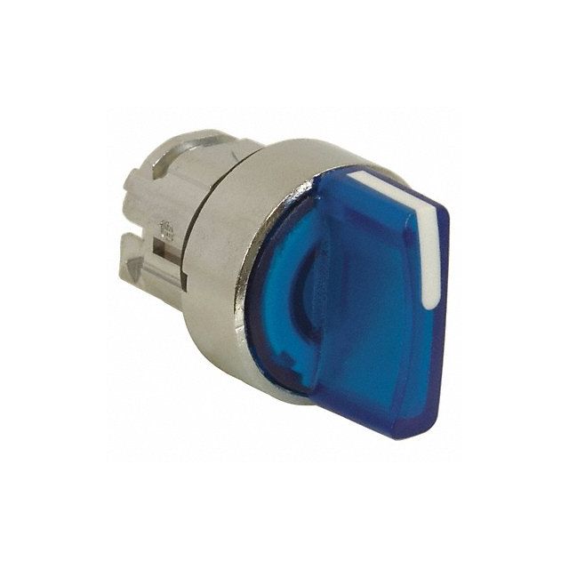 Illum Selector Switch 3 Pos 22mm Blue MPN:ZB4BK1863