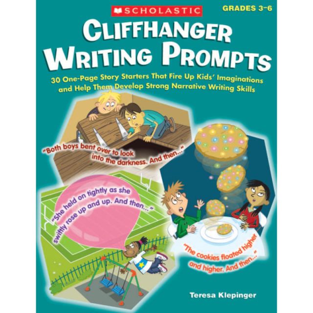 Scholastic Cliffhanger Writing Prompts (Min Order Qty 5) MPN:9780545315111