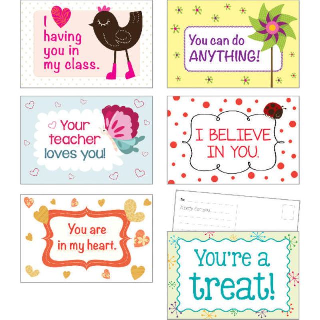 Scholastic Teachers Friend Postcards, 6in x 4in, Valentines Day, Kindergarten - Grade 5, Pack Of 36 (Min Order Qty 7) MPN:810512