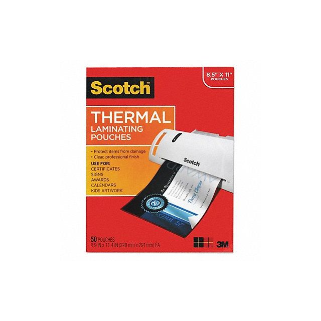 Pouch Thermal 3 mm Clear PK50 MPN:TP3854-50