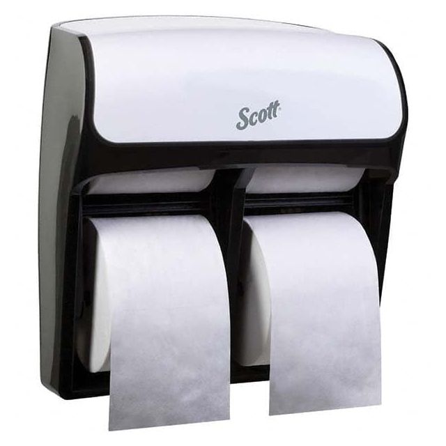 Standard Four Roll Plastic Toilet Tissue Dispenser MPN:44517