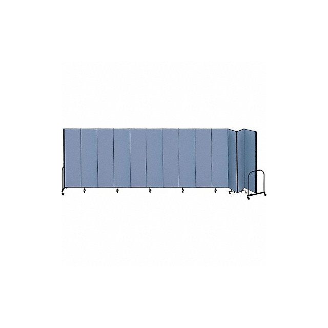 F1911 Partition 24 Ft 1 In W x 8 Ft H Blue MPN:CFSL8013 BLUE
