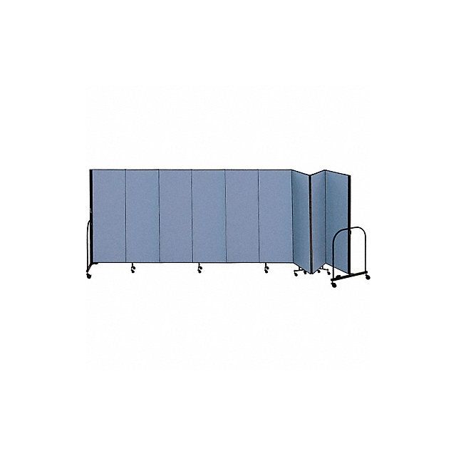 F1899 Partition 16 Ft 9 In W x 8 Ft H Blue MPN:CFSL809 BLUE