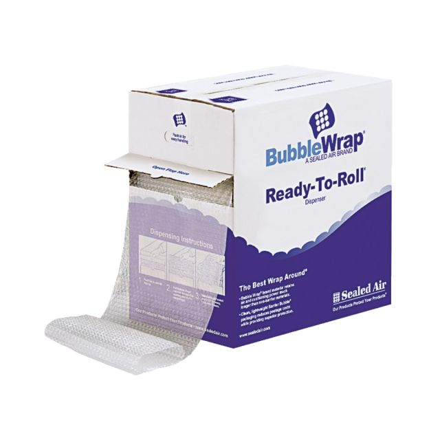 Sealed Air Ready-To-Roll Bubble Packing Material, 12in x 65ft MPN:GNR11103WR