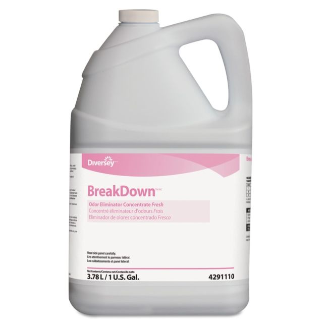 Diversey Breakdown Butchers Odor Eliminator, Fresh Scent, 1 Gallon, Case Of 4 MPN:DRK 4291110