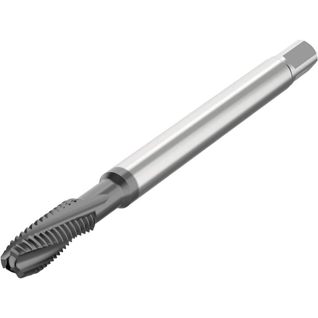 Spiral Flute Tap: M6, Metric, 3 Flute, Modified Bottoming, 6HX Class of Fit, HSS-E-PM, ACN Finish MPN:10001140