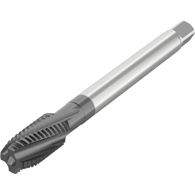 Spiral Flute Tap: M12, Metric, 4 Flute, Modified Bottoming, 6HX Class of Fit, HSS-E-PM, ACN Finish MPN:10001143