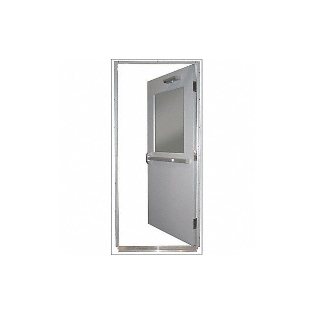 Steel Door with Sub-Frame MPN:HDQH3680RH
