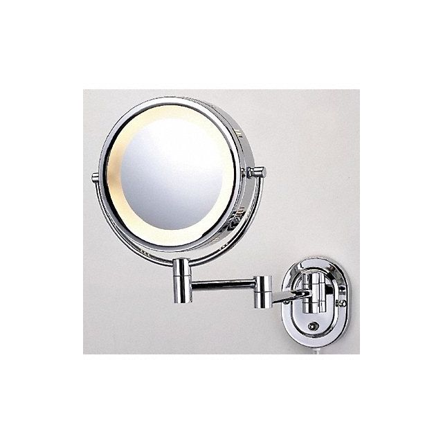 Lighted Makeup Mirror 10 in W 13 in H MPN:HLCSA895
