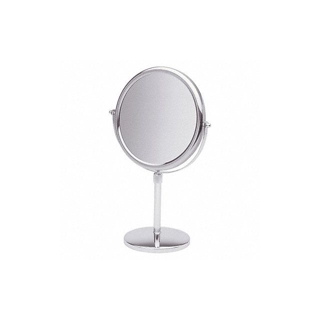 Pedestal Makeup Mirror 9 in W 20 in H MPN:JCTP95