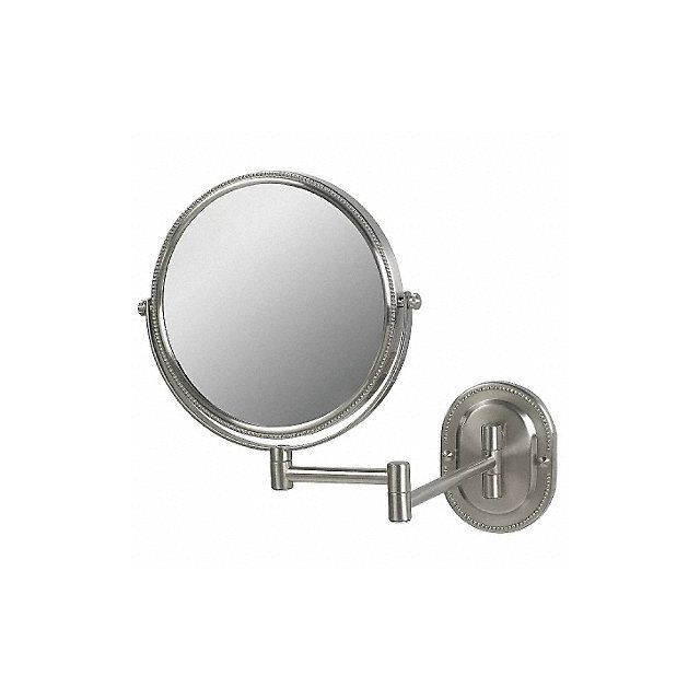 Wall Makeup Mirror 11 in W 13 in H MPN:JNSA897
