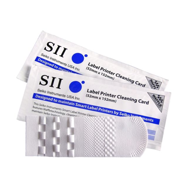 Seiko Instruments SLP-CLNCRD - Printer cleaning card (Min Order Qty 13) MPN:SLP-CLNCRD