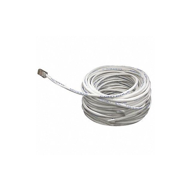 Patch Cord Cat 5e Bootless White 30 ft. MPN:CAT5 30FT J1